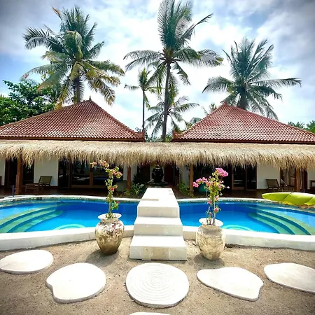 Mandala Beach Healing House Or Rooms Gili Air Exterior photo